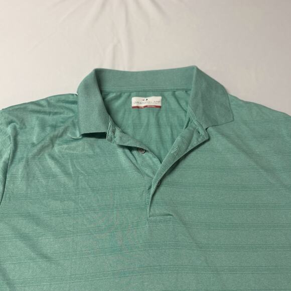 Grand Slam Mens Performance Polo Golf Shirt Green Size L - Picture 3 of 7